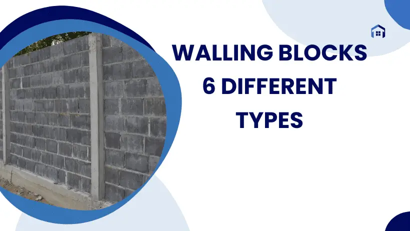Walling Blocks 6 Different Types