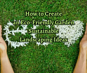 How to Create an Eco-Friendly Garden Sustainable Landscaping Ideas