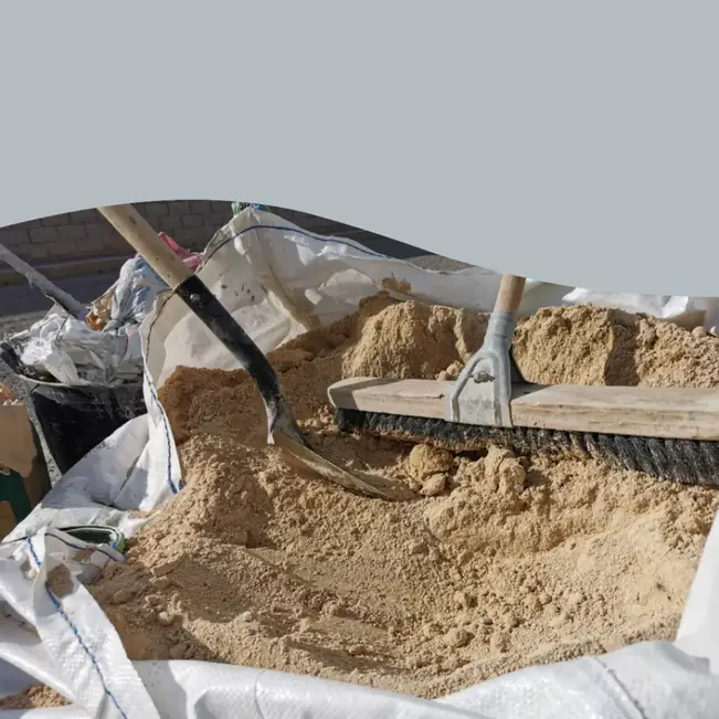 Plastering sand jumbo bag